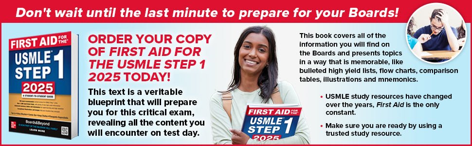 First Aid for the USMLE Step 1 2025 35th Edition - Books Bank
