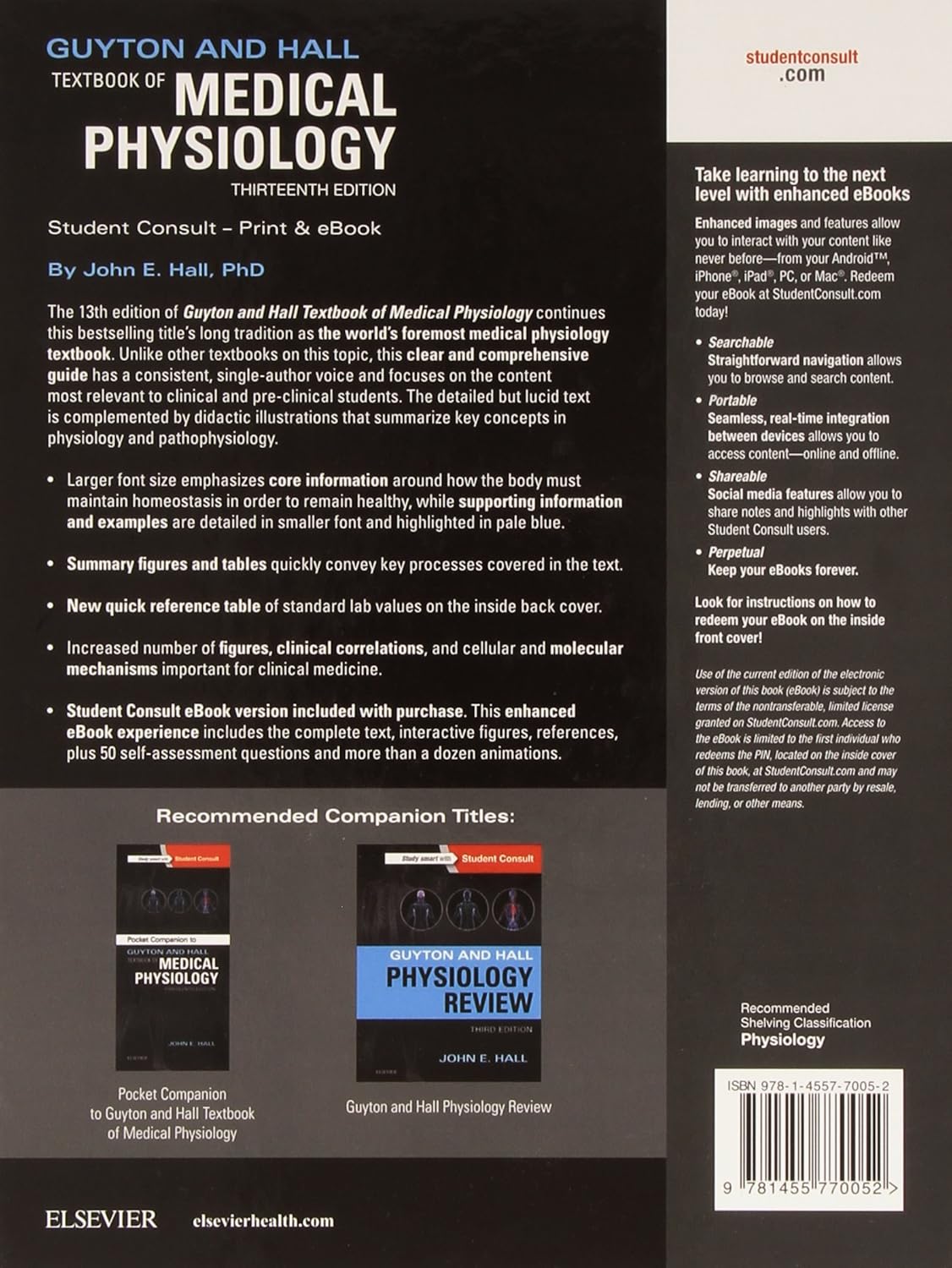 Guyton and Hall Textbook of Medical Physiology (Guyton Physiology) 13th Edition - Books Bank