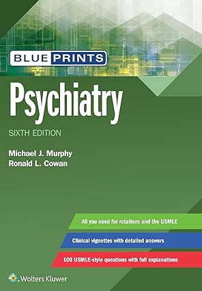 Blueprints Psychiatry (Blueprints Series) 6th Edition