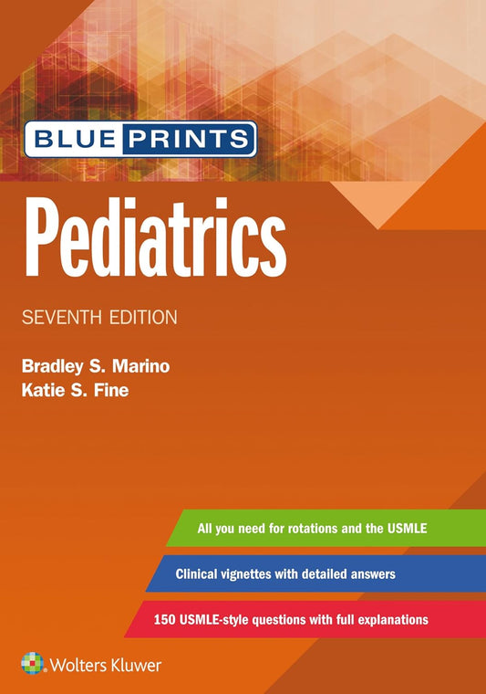 Blueprints Pediatrics (Blueprints Series) 7th Edition - Books Bank