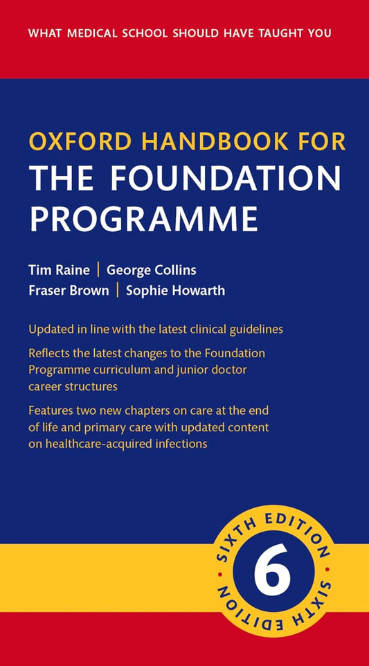 Oxford Handbook for the Foundation Programme (Oxford Medical Handbooks) - Books Bank