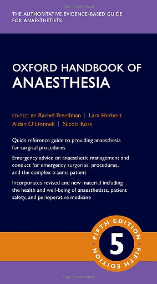 Oxford Handbook of Anaesthesia (Oxford Medical Handbooks) - Books Bank