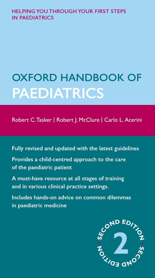 Oxford Handbook of Paediatrics (Oxford Medical Handbooks) 2nd Edition - Books Bank